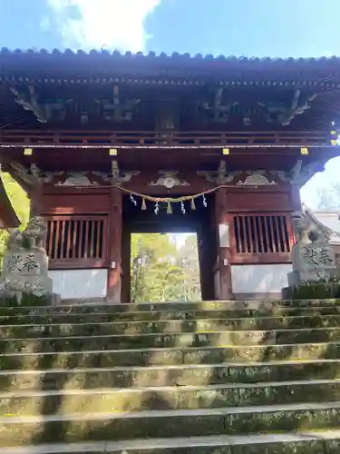 大原八幡宮の山門