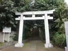 日月神社の鳥居