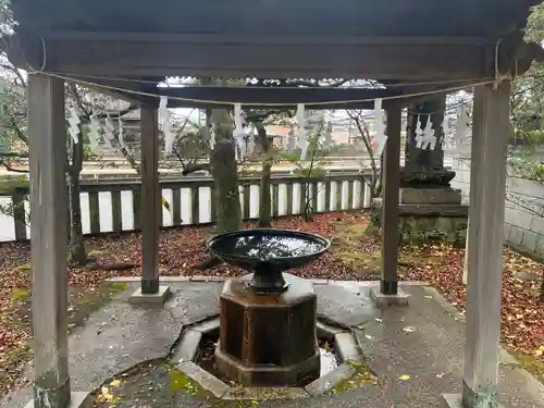 小名浜諏訪神社の手水