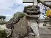 八幡社の狛犬