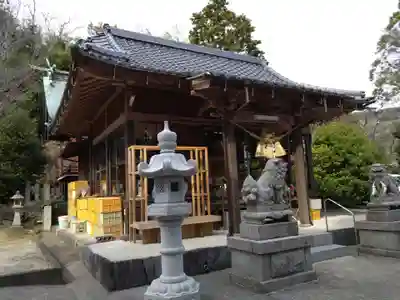 河内阿蘇神社の本殿・本堂