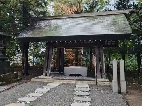 江別神社の手水