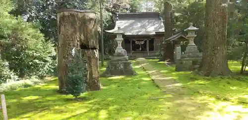 子安神社の景色