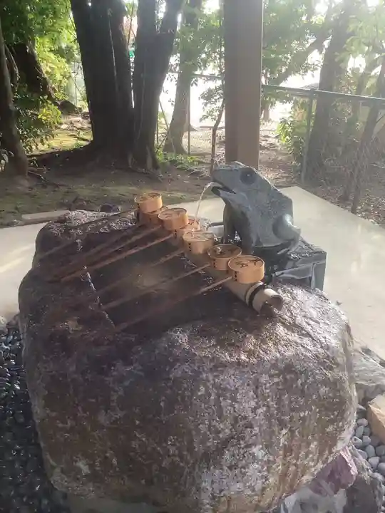 両社宮神社(宮町)の手水舎