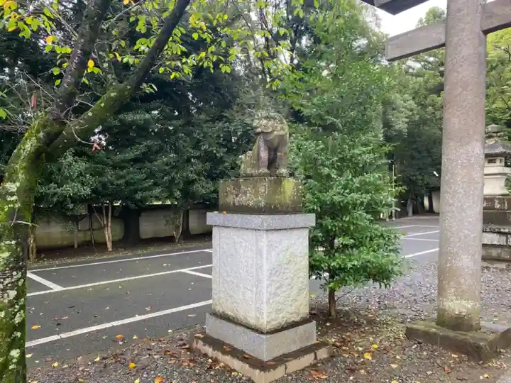 一言主神社の狛犬