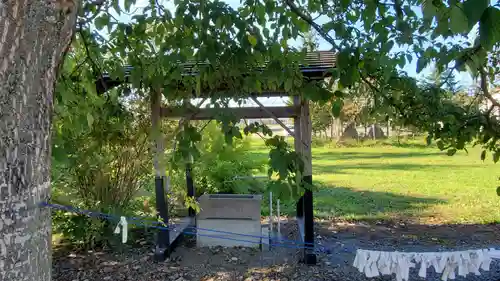 上更別神社の手水舎