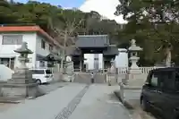 炬口八幡神社の山門・神門