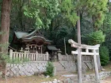 下谷上天津彦根神社の本殿・本堂