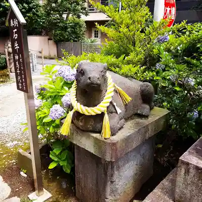 平河天満宮の狛犬
