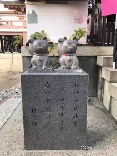 今戸神社の狛犬