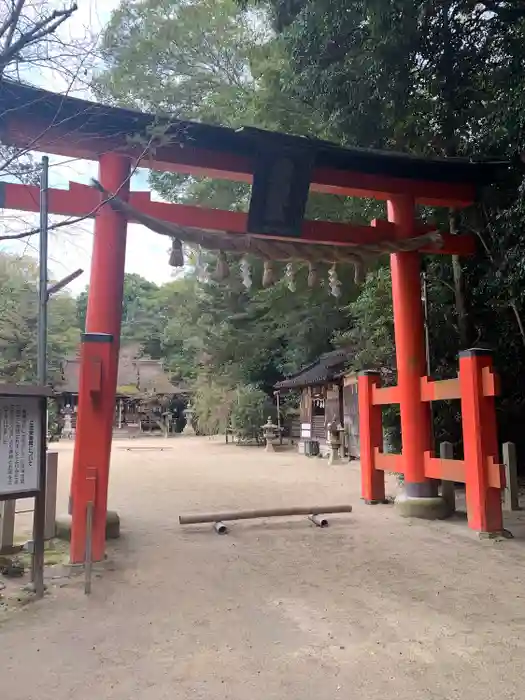 廣瀬大社の鳥居