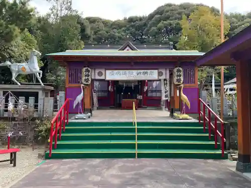 加紫久利神社の本殿・本堂