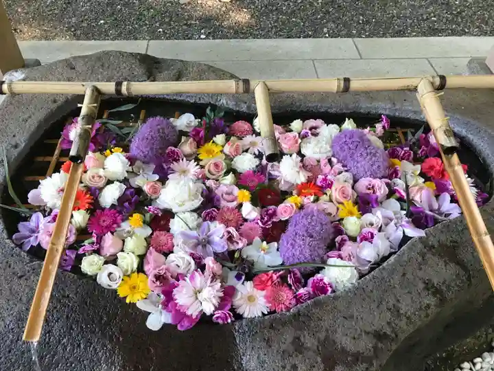 千歳神社の手水舎