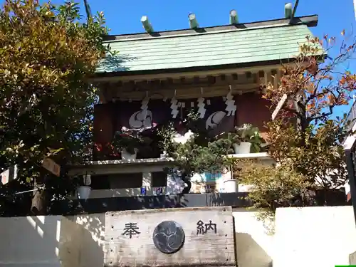 巣鴨大鳥神社の本殿・本堂