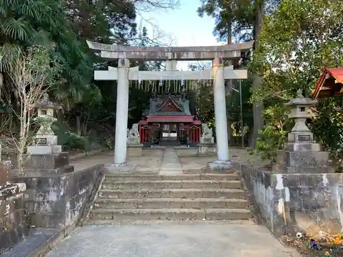 末廣神社の鳥居