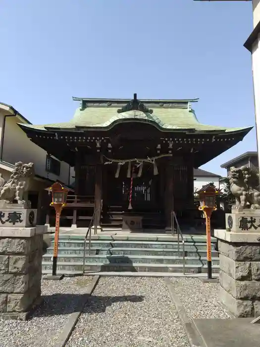 杉山神社の本殿