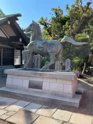 和田神社の狛犬