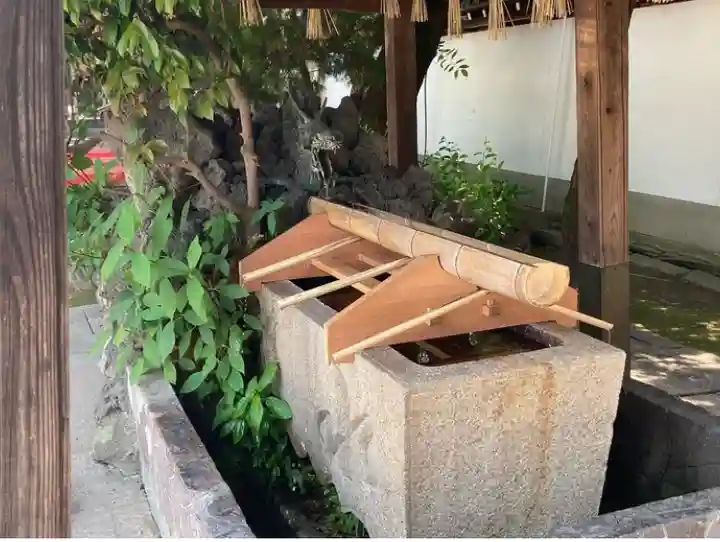 射楯兵主神社の手水舎