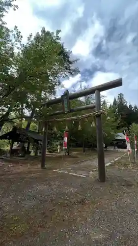 仁科神社の鳥居