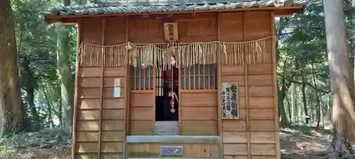 諏訪神社の本殿