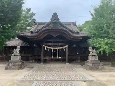 尾張八幡神社の本殿・本堂