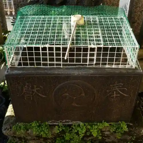 車町稲荷神社の手水舎