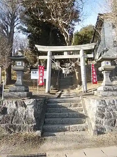 黒沼神社の鳥居