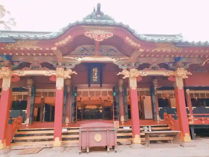 根津神社の本殿・本堂