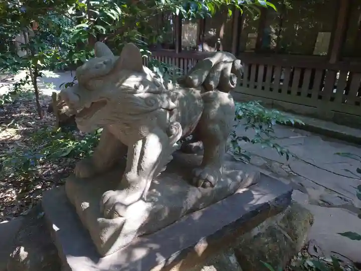 駒木諏訪神社の狛犬