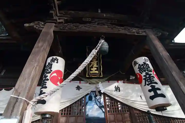 阿邪訶根神社の本殿・本堂