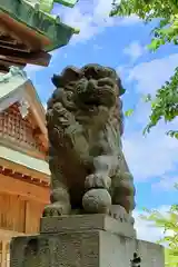 植田八幡神社の狛犬