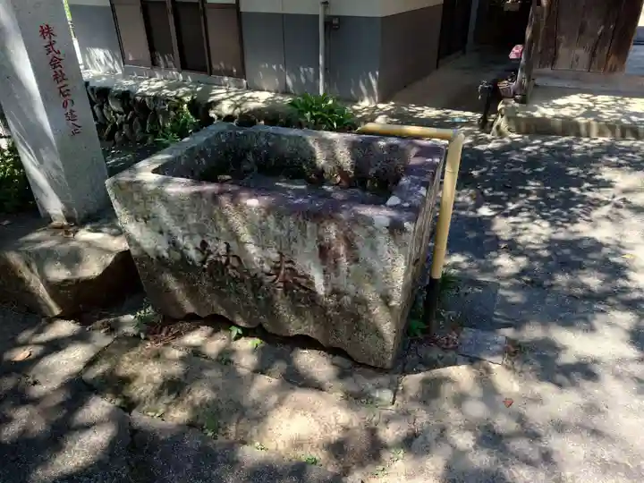 黒戸奈神社の手水舎
