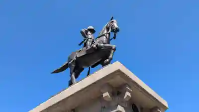 宮城縣護國神社の像