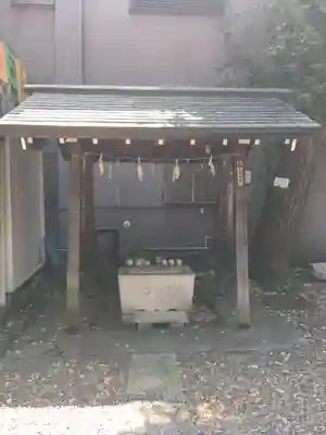 諏訪神社の手水舎