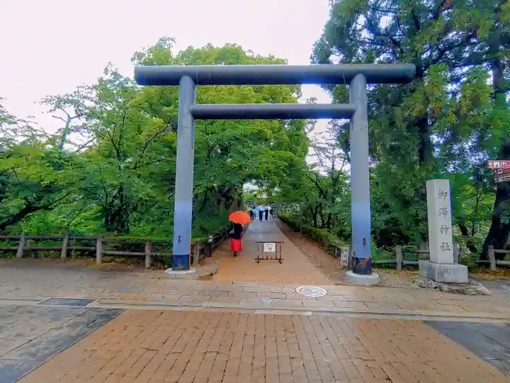 柳澤神社の鳥居