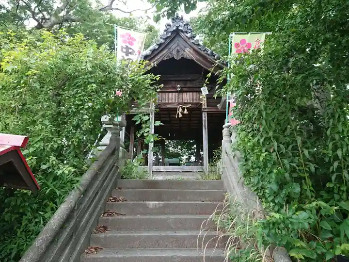 天神社(中切町)の山門・神門