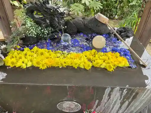 法輪寺の手水舎