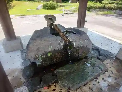 岐阜護國神社の手水