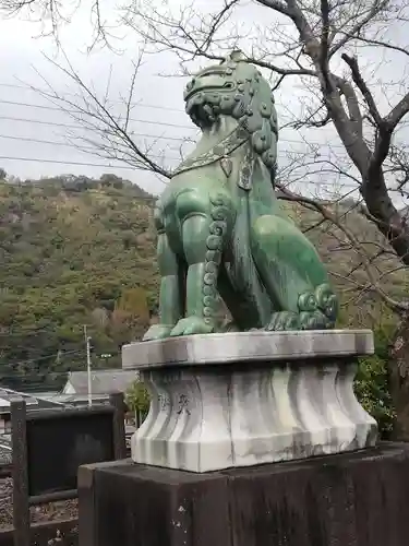 陶山神社の狛犬