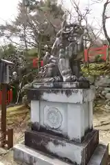 建勲神社の狛犬