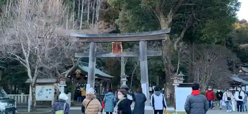 高麗神社の鳥居