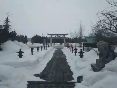 栗山天満宮の鳥居