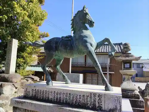 日野神社の狛犬