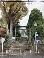 所澤神明社の鳥居