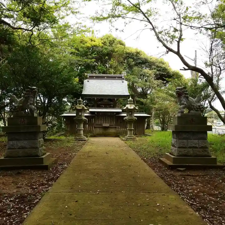 阿波神社の本殿・本堂
