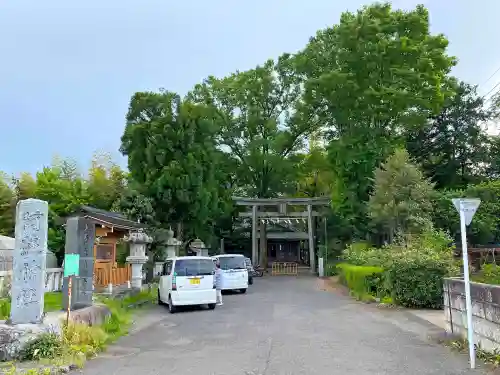 阿蘇神社の鳥居