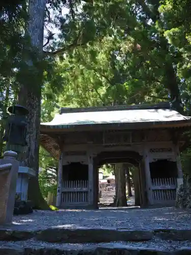 焼山寺の山門