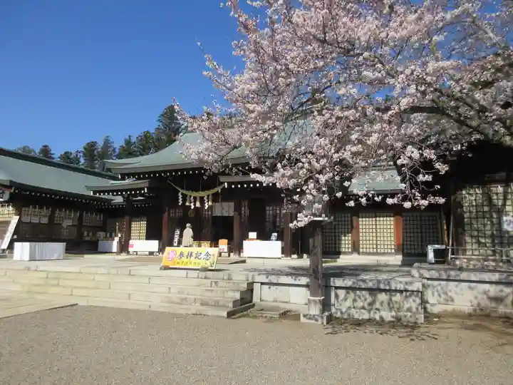 茨城縣護國神社の本殿・本堂