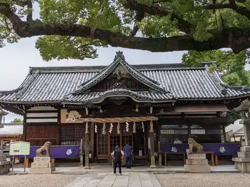 百舌鳥八幡宮の本殿