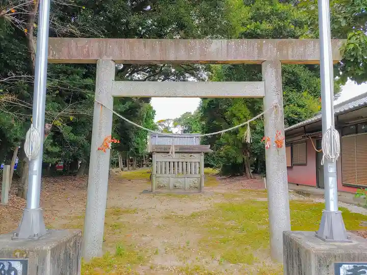 鹽江神社(中野)の鳥居